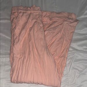 Versona Light Pink Linen Pants